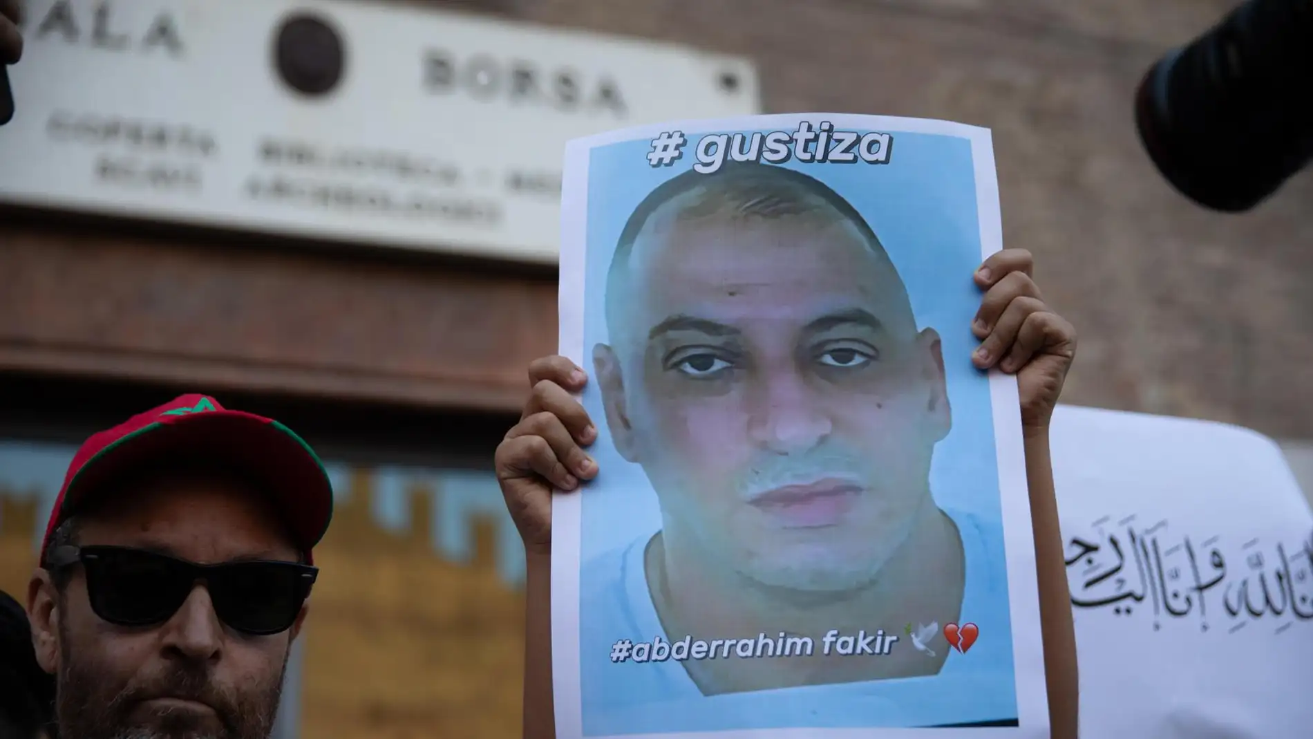 Protestas en Italia por la muerte de un ciudadano marroquí Protestas en Italia por la muerte de un ciudadano marroquí
