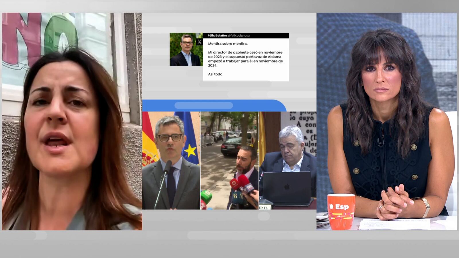 Ketty Garat, sobre el último escrito de Aldama: 