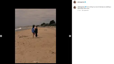 Selena Gomez y Benny Blanco en su luna de miel Selena Gomez y Benny Blanco en su luna de miel