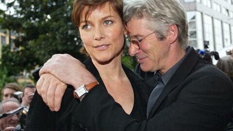 Richard Gere con su ex Carey Lowell