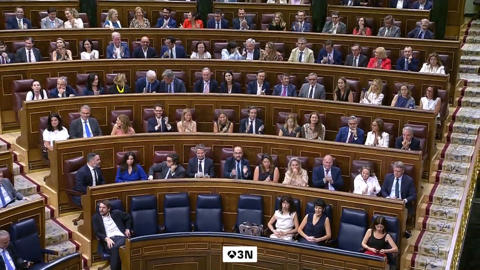 El Congreso vuelve a rechazar la senda de déficit con el voto en contra de PP, Vox y Junts