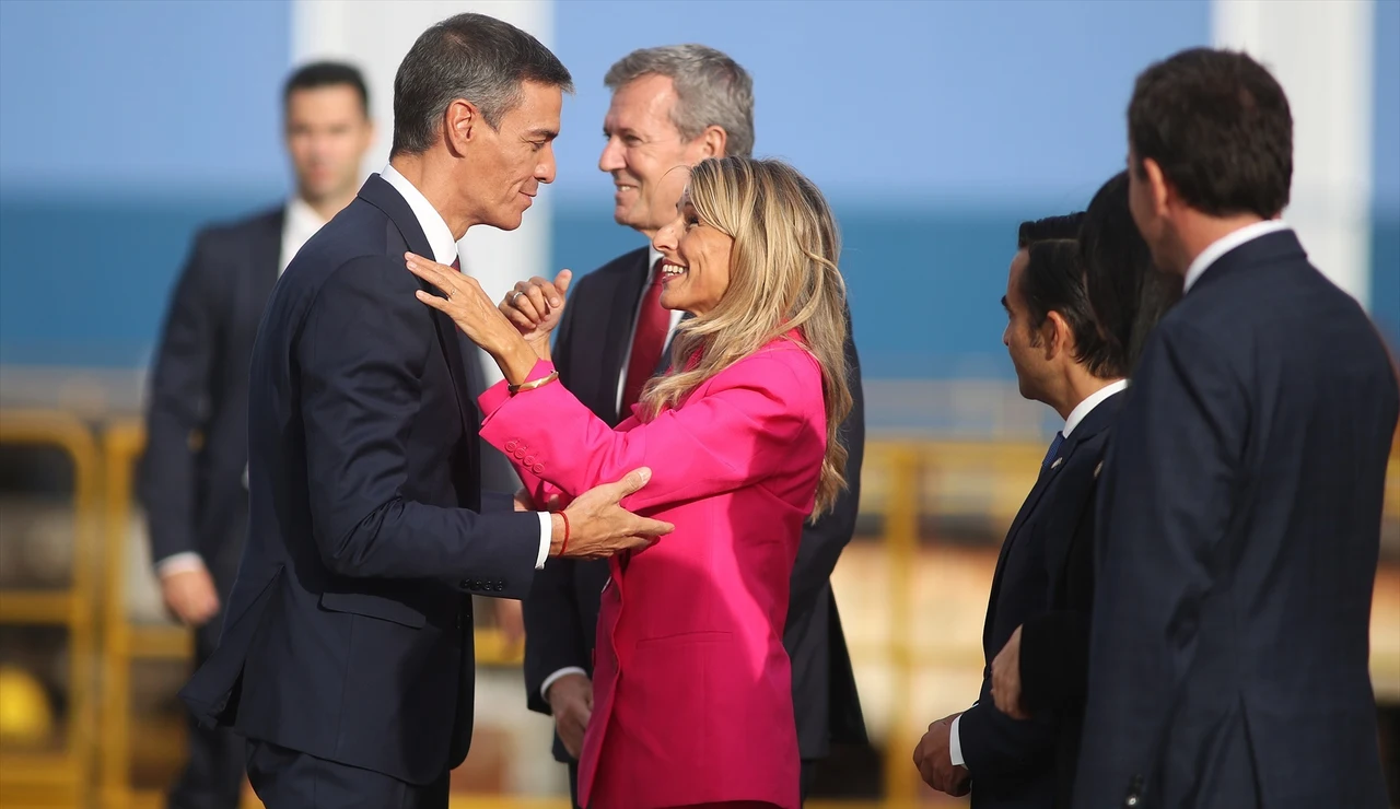 Pedro Sánchez y Yolanda Díaz