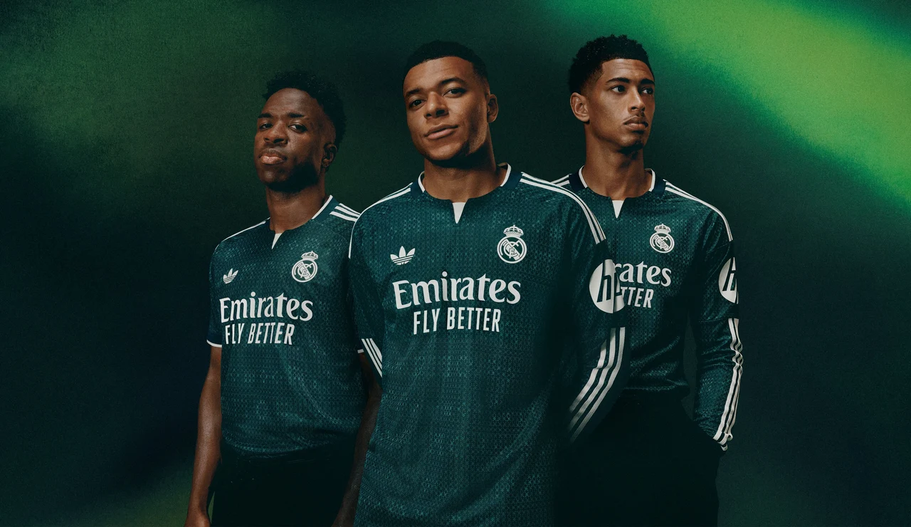 La segunda equipación del Real Madrid 2026-27