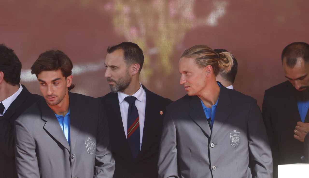 Ferran Torres y Marcos Llorente