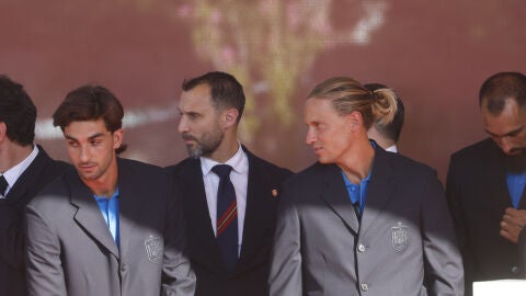 Ferran Torres y Marcos Llorente 