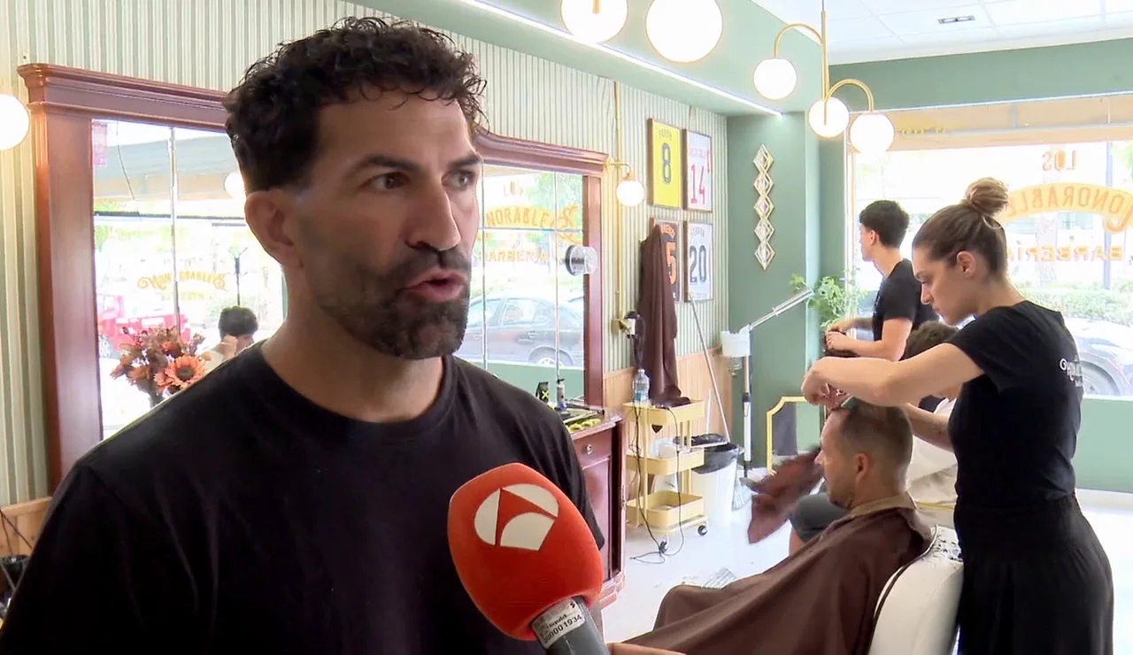 Nando Díaz y el corte de pelo que desató la 'Ferranmanía'
