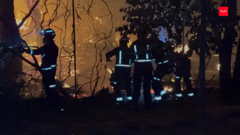 Así sonó la alerta en Navas del Rey: "No nos dejaron sacar nada" Así sonó la alerta en Navas del Rey: "No nos dejaron sacar nada"