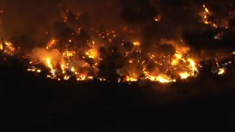 El incendio de Burgohondo, &Aacute;vila