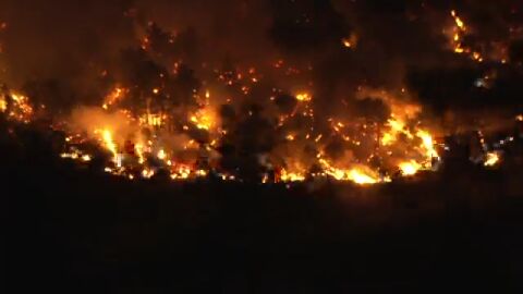 El incendio de Burgohondo, &Aacute;vila