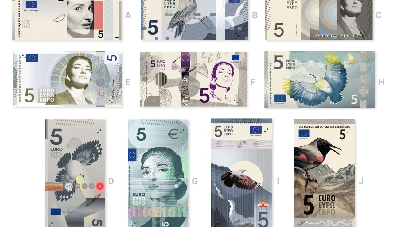 &iquest;C&oacute;mo ser&aacute;n los nuevos billetes de euro? El BCE pide tu opini&oacute;n entre 10 dise&ntilde;os y t&uacute; puedes votar
