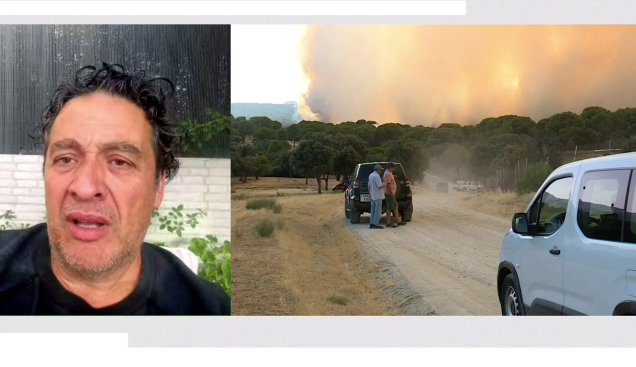 Jos&eacute; Cobos, evacuado