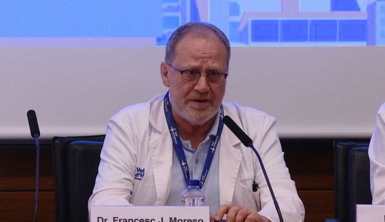  El dr. Francesc Moreso, jefe de secci&oacute;n de la Unitat de Trasplantament Renal del Hospital Universitari de la Vall d'Hebron