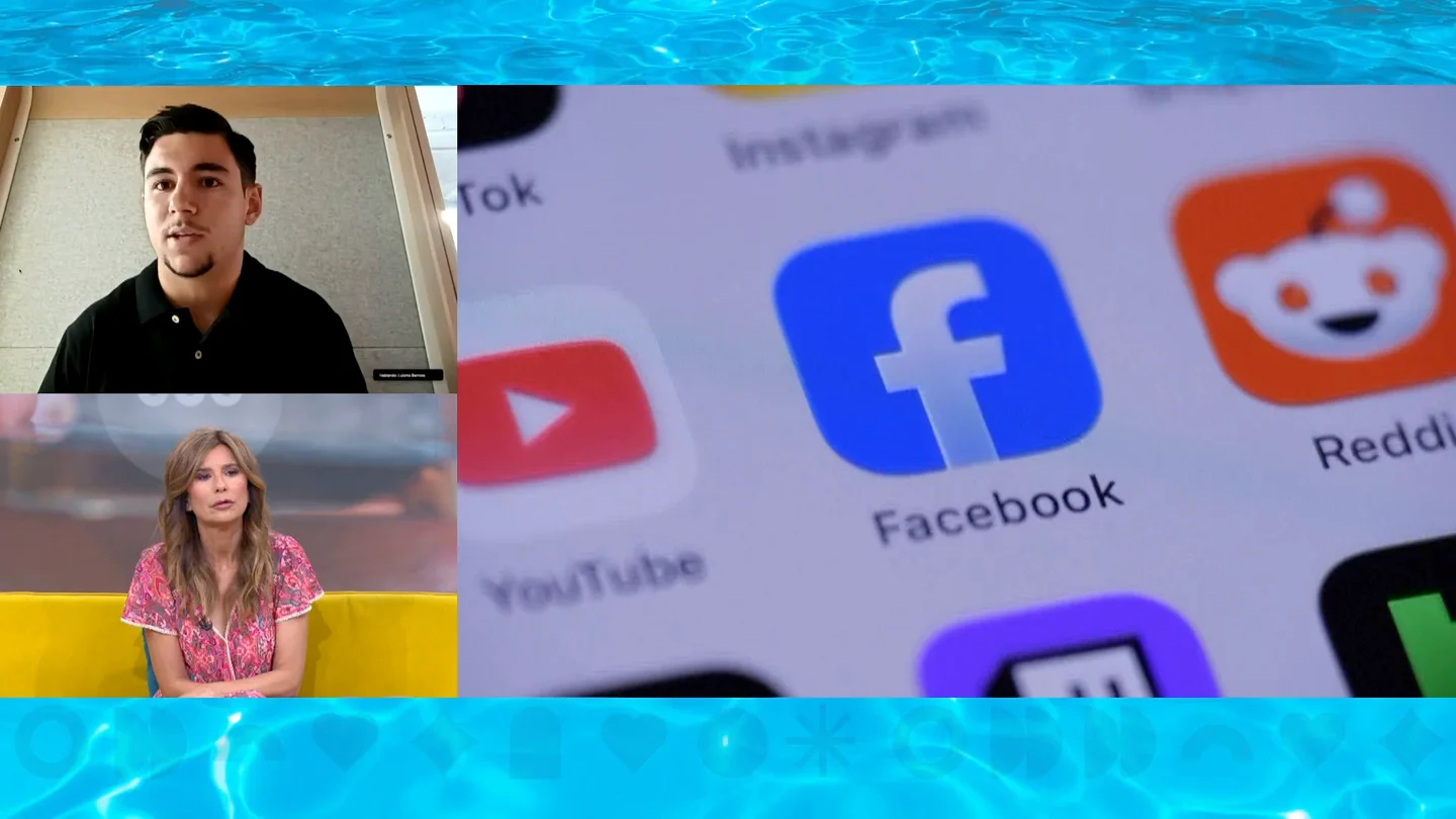 Un joven deja las redes sociales Un joven deja las redes sociales