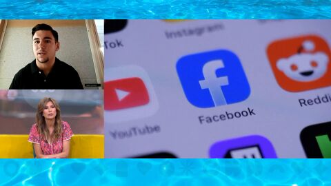 Un joven deja las redes sociales 