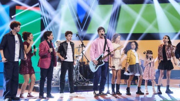 La La Love You pone el broche a la Semifinal de La Voz Kids junto a los ocho finalistas 