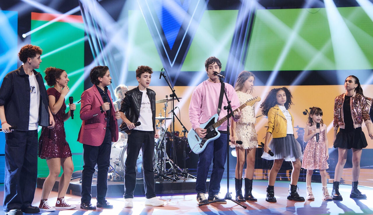 La La Love You pone el broche a la Semifinal de La Voz Kids junto a los ocho finalistas 