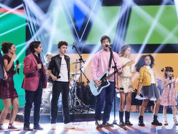La La Love You pone el broche a la Semifinal de La Voz Kids junto a los ocho finalistas 