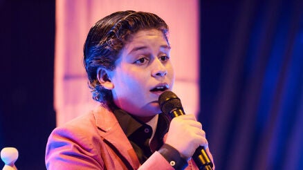 Eduardo pone en pie a los coaches con una brillante versi&oacute;n de &lsquo;Soy minero&rsquo; en La Voz Kids 