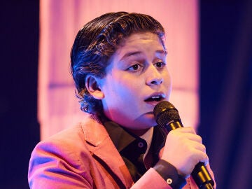 Eduardo pone en pie a los coaches con una brillante versi&oacute;n de &lsquo;Soy minero&rsquo; en La Voz Kids 