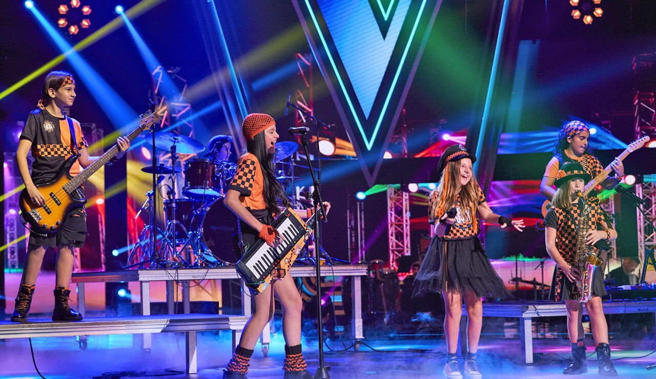 Skabum hace historia en La Voz Kids como la primera banda en llegar a una Semifinal 