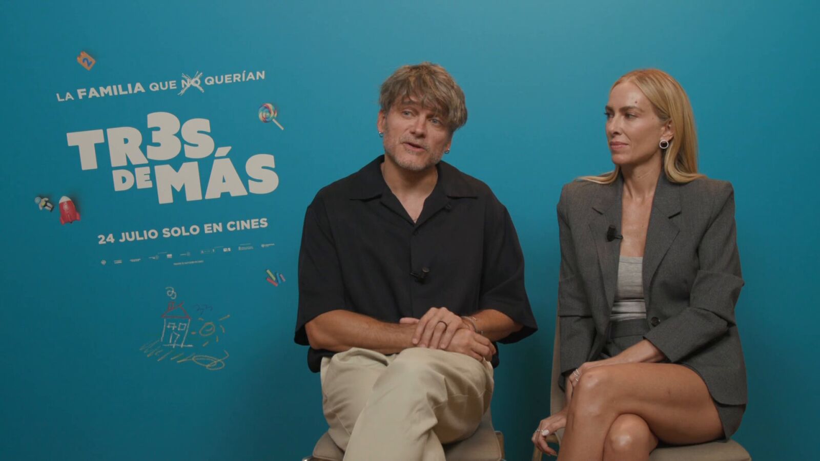 Llega a los cines 'Tres de más', la comedia del verano protagonizada por Kira Miró y Salva Reina