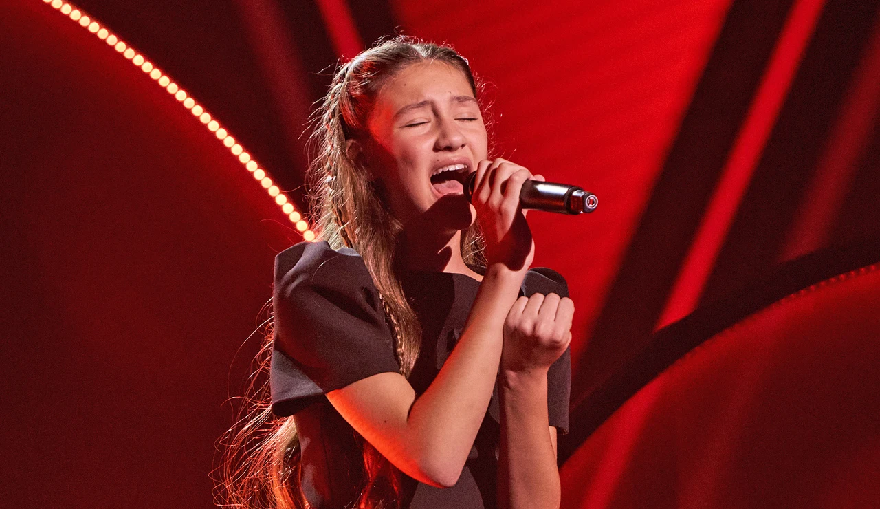 Martina en La Voz Kids