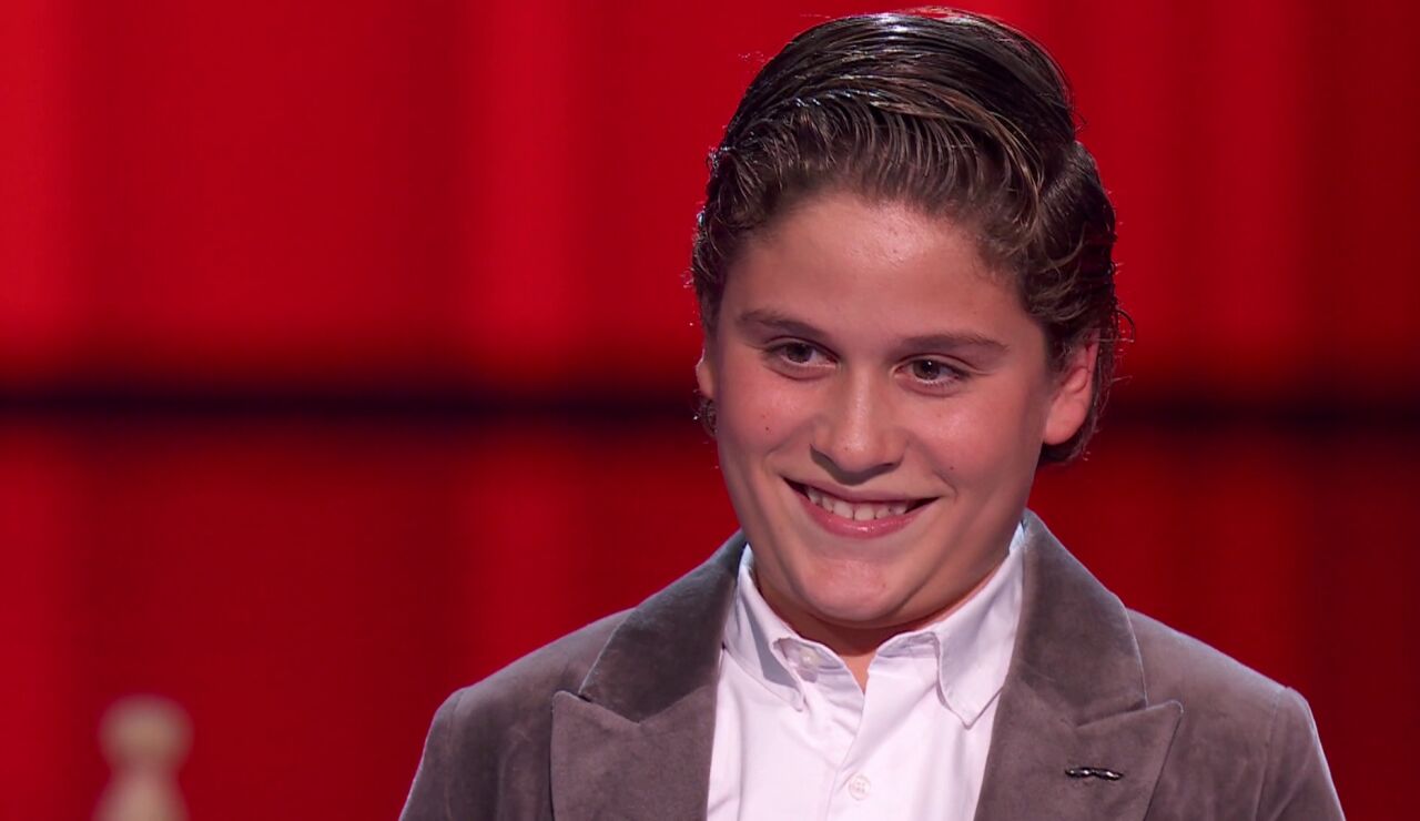 Eduardo, talent de La Voz Kids