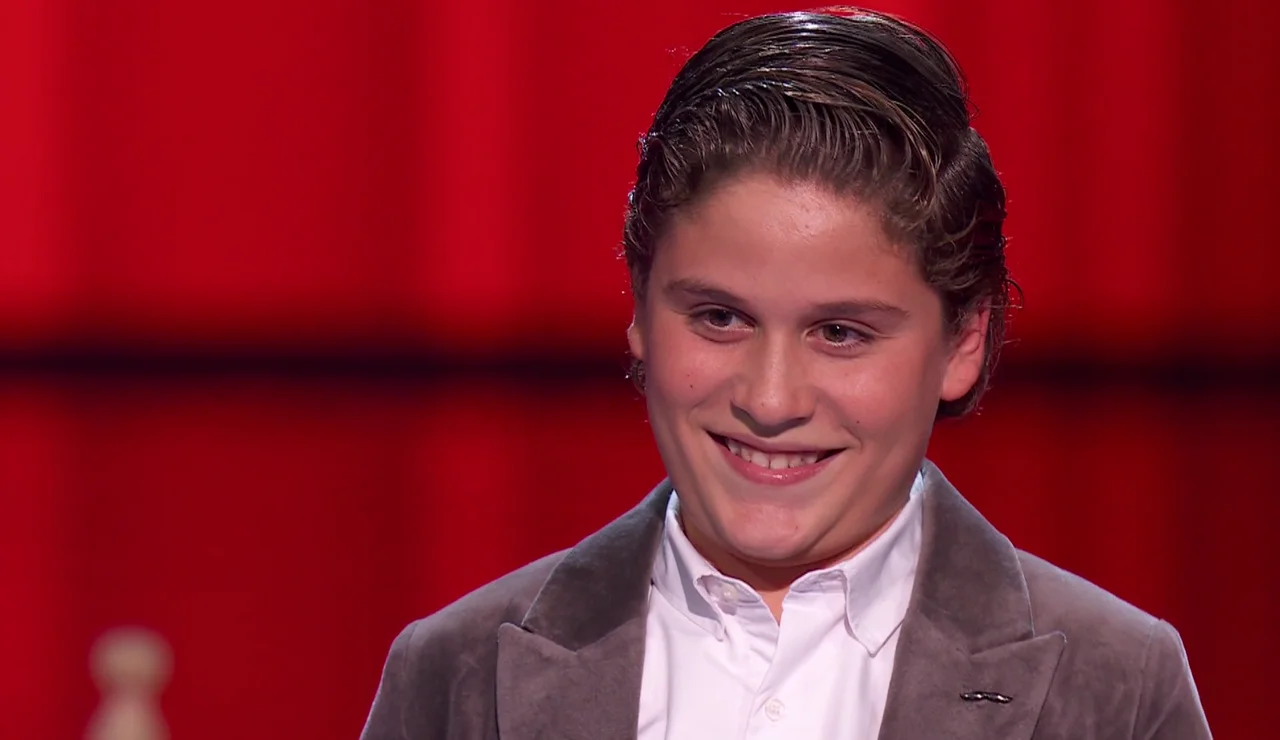 Eduardo, talent de La Voz Kids
