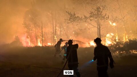 Incendio en Francia