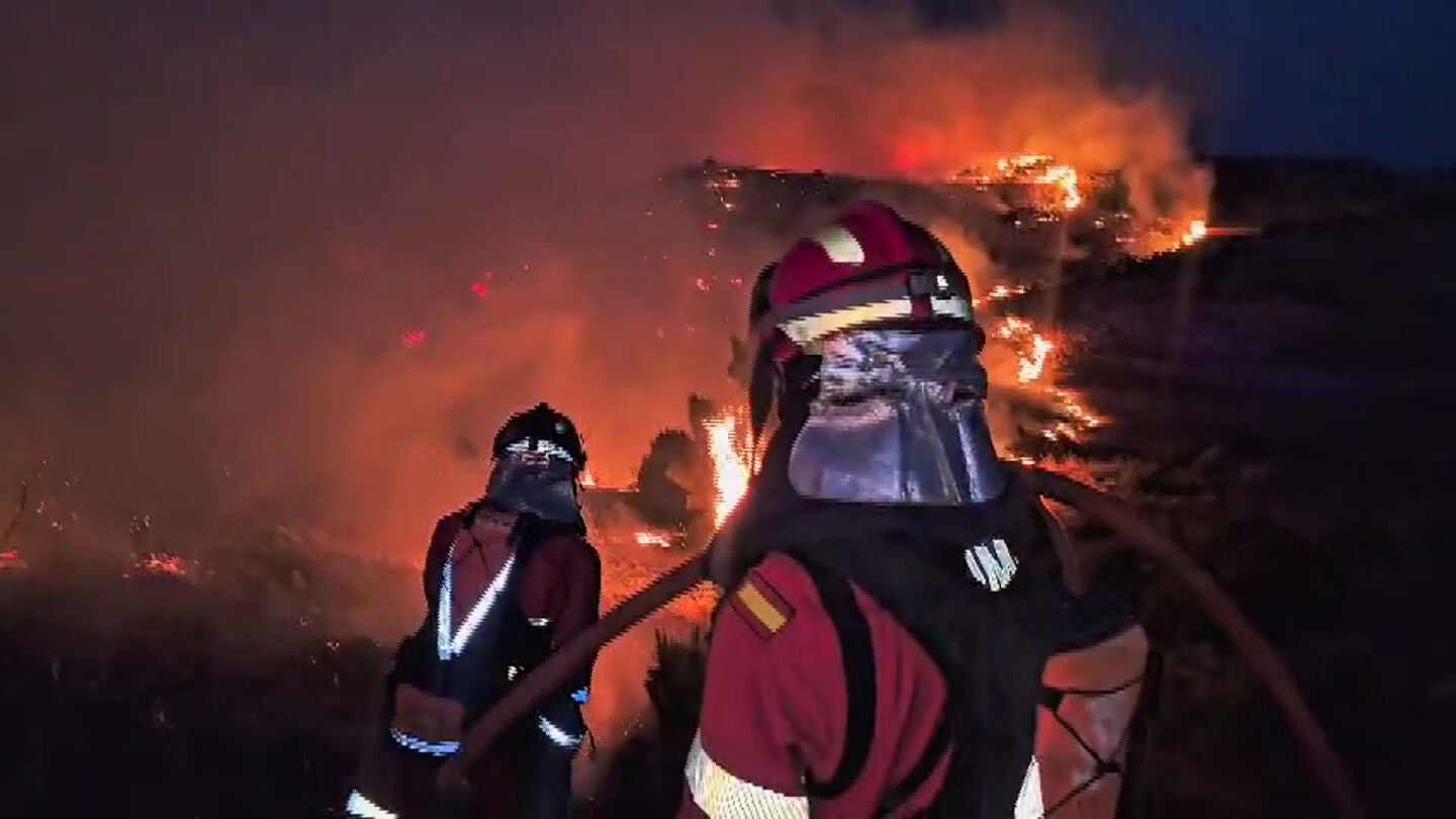 Incendio en Ejulve (Teruel)