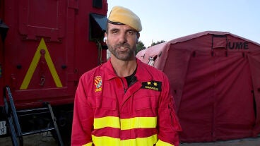 Pablo Samaniego, teniente Coronel de la UME