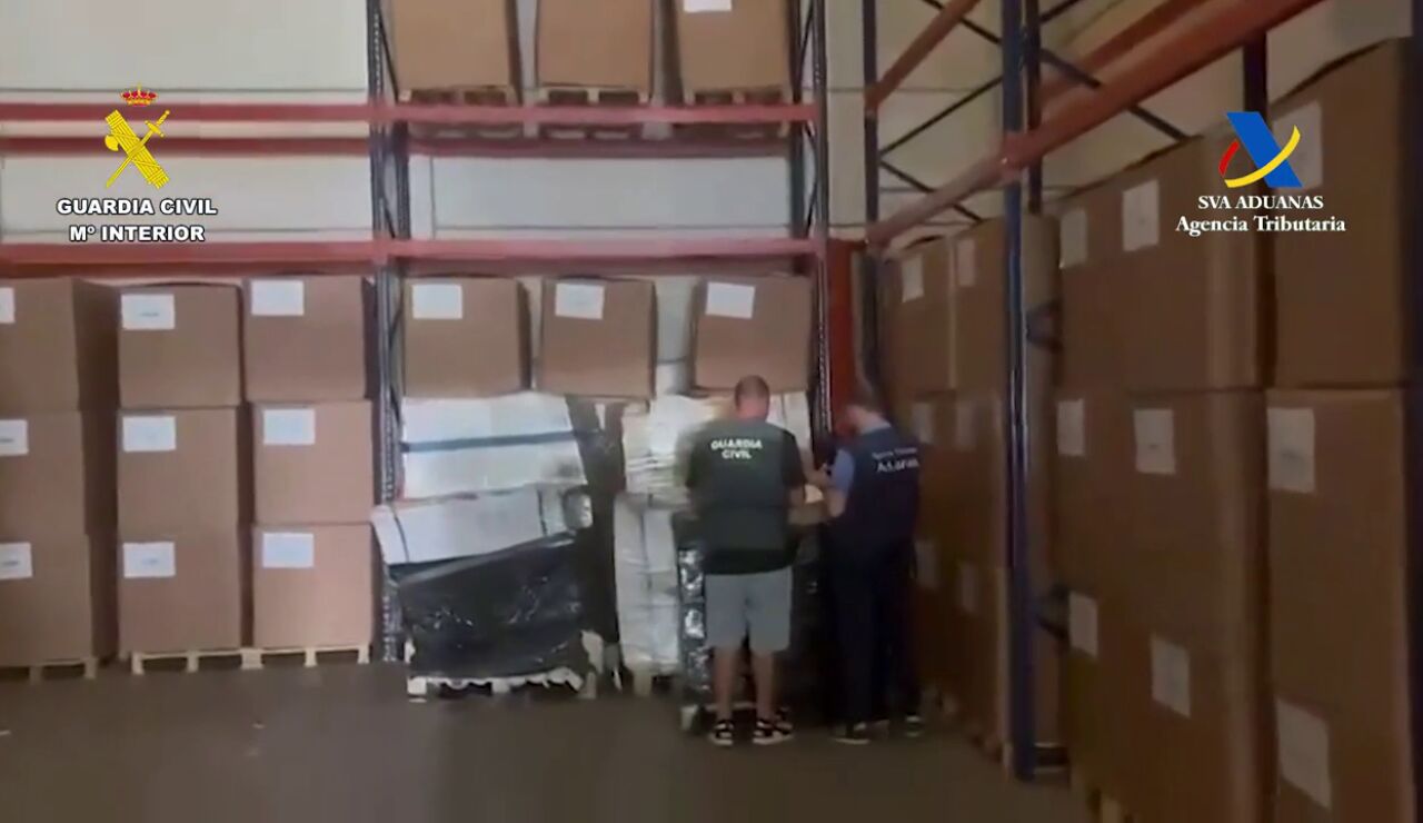 Detenidas 20 personas tras desarticular una red de contrabando de tabaco con 23 toneladas intervenidas en Ciudad Real