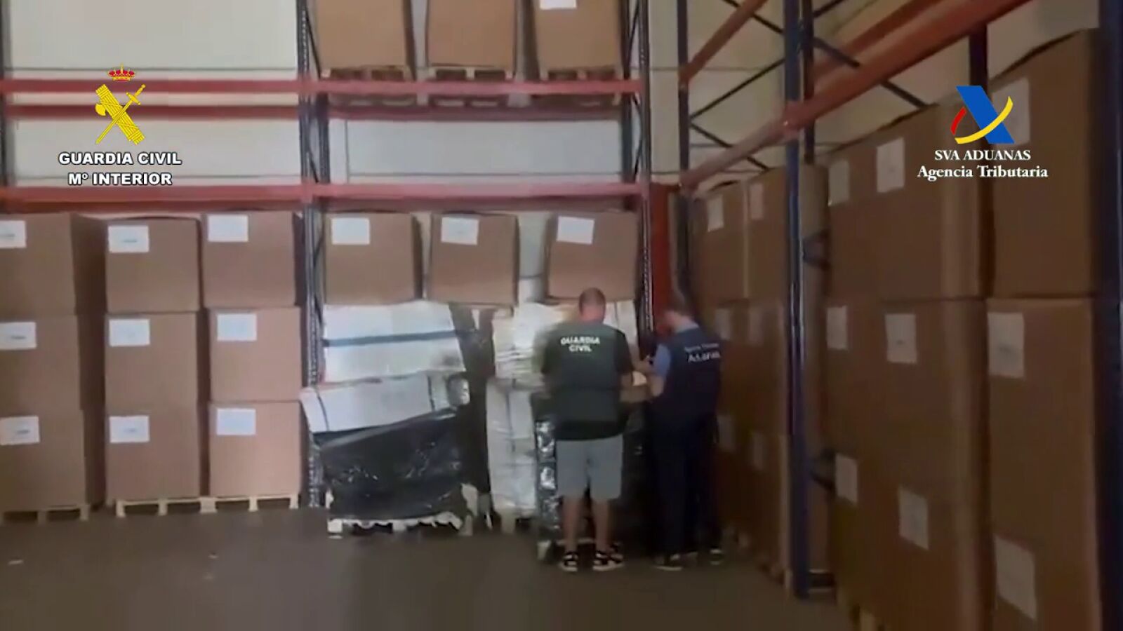 Detenidas 20 personas tras desarticular una red de contrabando de tabaco con 23 toneladas intervenidas en Ciudad Real