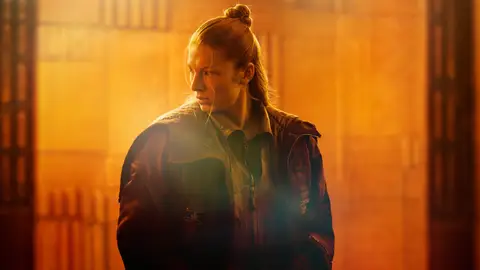 Hunter Schafer en Blade Runner 2099 Hunter Schafer en Blade Runner 2099