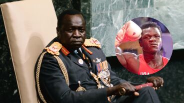 Idi Amin y su nieto Aziz Abdul