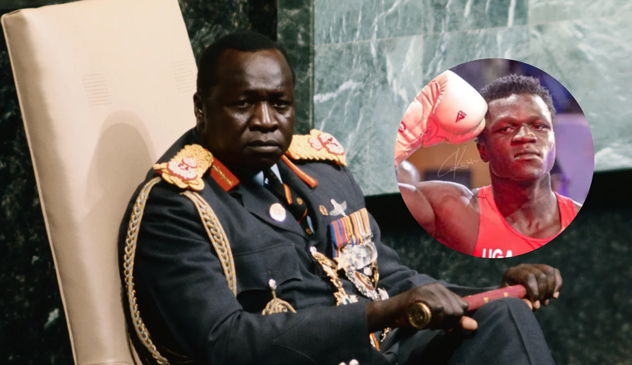 Idi Amin y su nieto Aziz Abdul