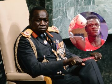Idi Amin y su nieto Aziz Abdul