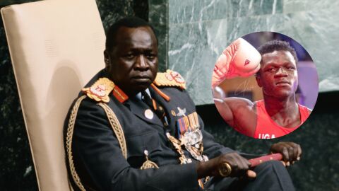 Idi Amin y su nieto Aziz Abdul