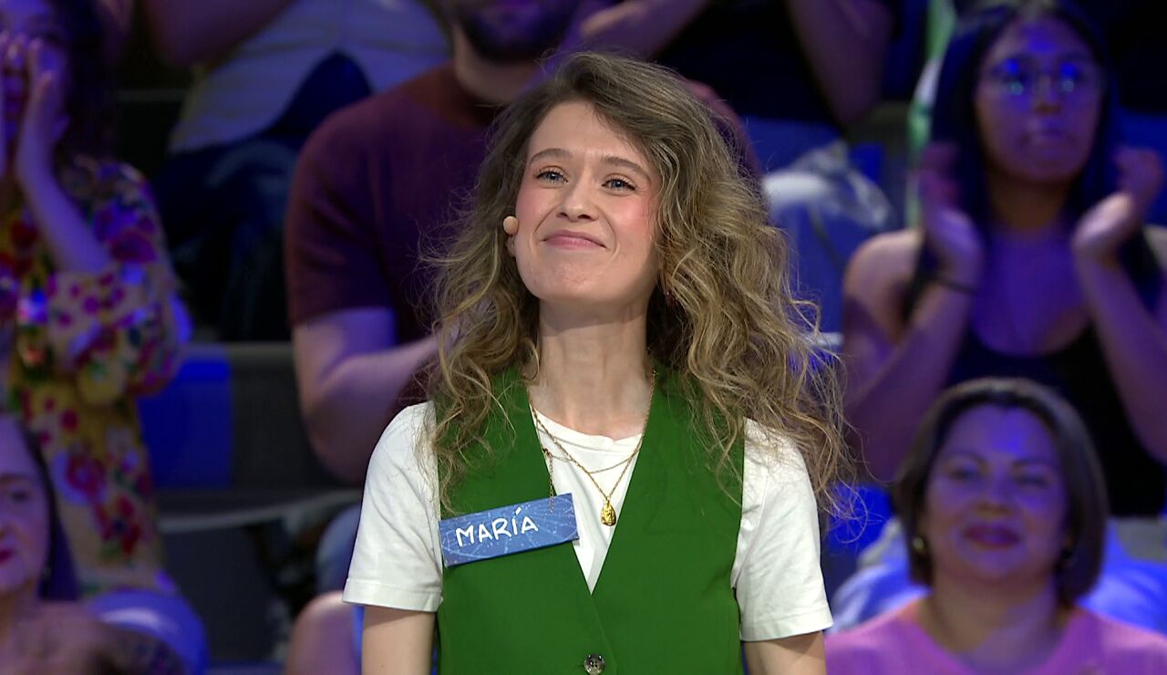 &ldquo;Est&aacute; bien no desistir&rdquo;: Jorge Fern&aacute;ndez felicita a Mar&iacute;a por su valent&iacute;a, que consigue un panel de 1.450 euros