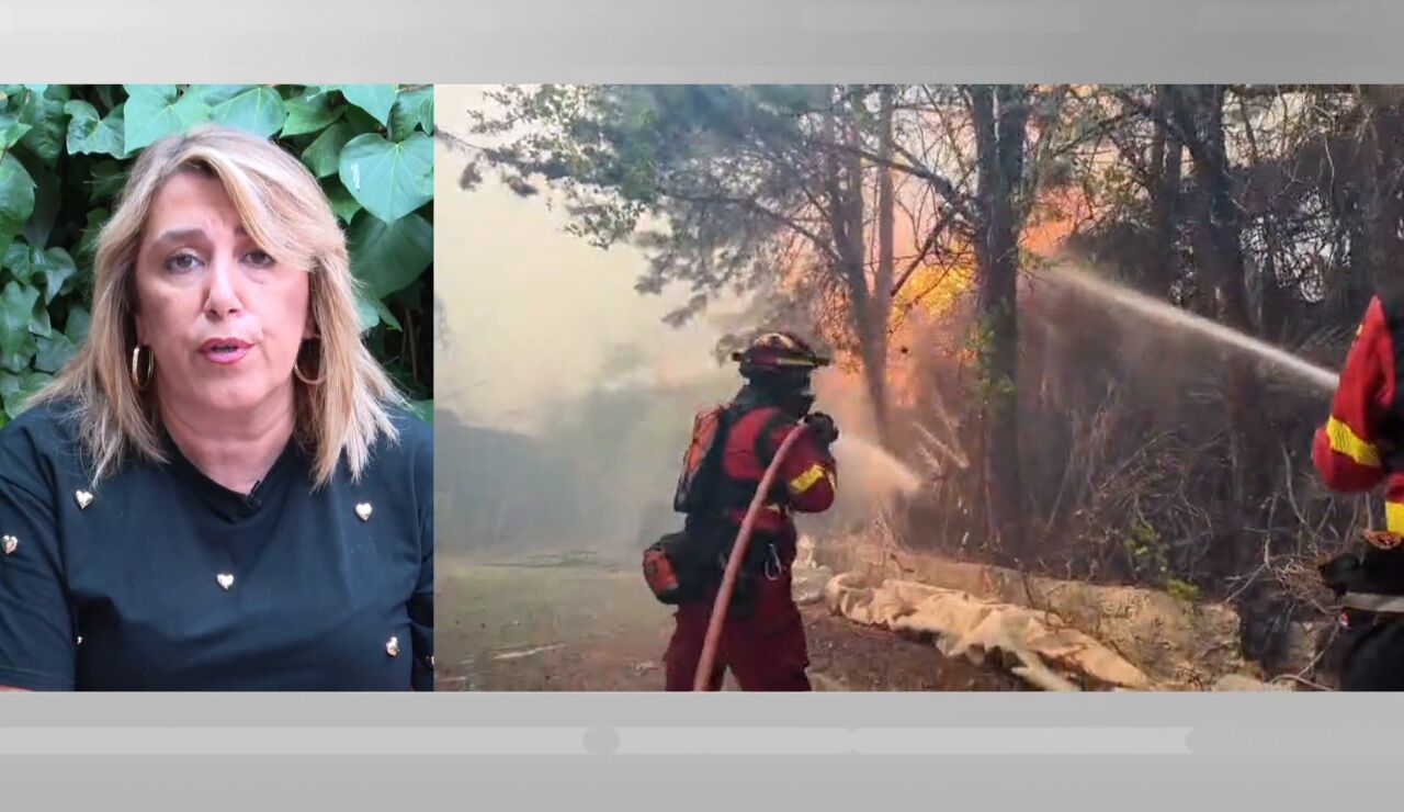 Susana D&iacute;az reclama una buena inversi&oacute;n para futuros incendios 
