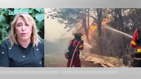 Susana Díaz reclama una buena inversión para futuros incendios Susana Díaz reclama una buena inversión para futuros incendios