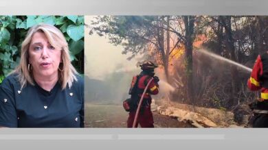 Susana Díaz denuncia una mala gestión contra los incendios: 