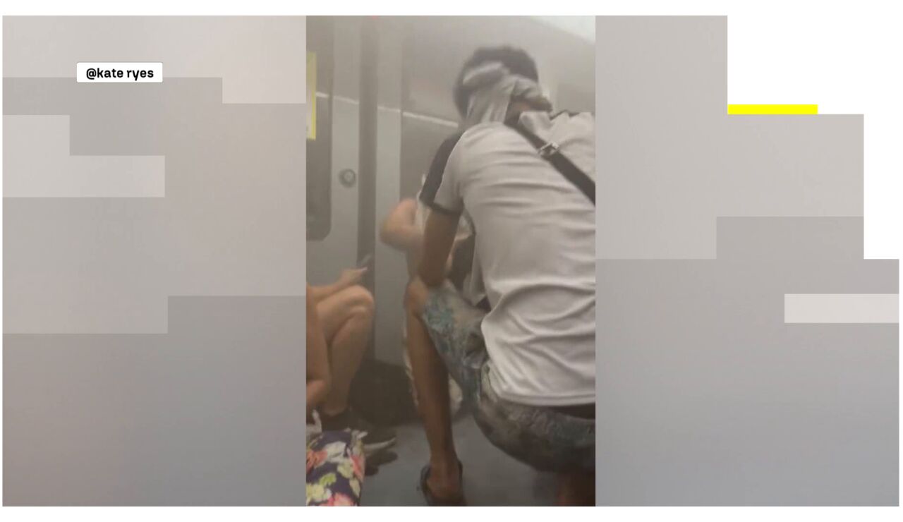 Metro incendio