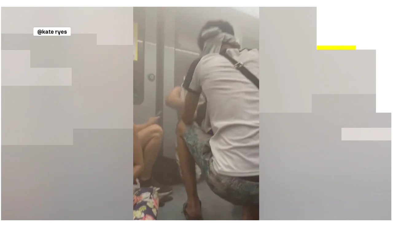 Metro incendio