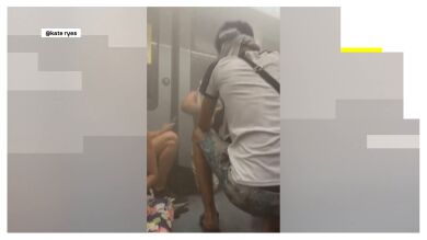 VÍDEO: momentos de angustia por un incendio en la catenaria del tren para los pasajeros del metro de Barcelona