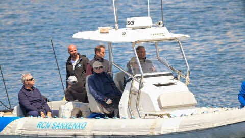 Juan Carlos I en Sanxenxo