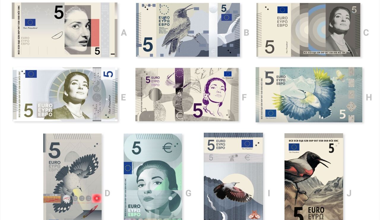 Propuestas de dise&ntilde;o para los futuros billetes en euros
