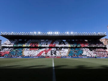 Una imagen del Estadio de Vallecas