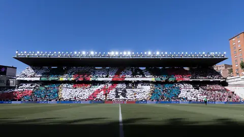 Una imagen del Estadio de Vallecas Una imagen del Estadio de Vallecas