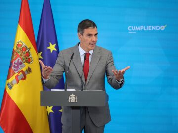 Pedro Sánchez comparece desde la Moncloa Pedro Sánchez comparece desde la Moncloa